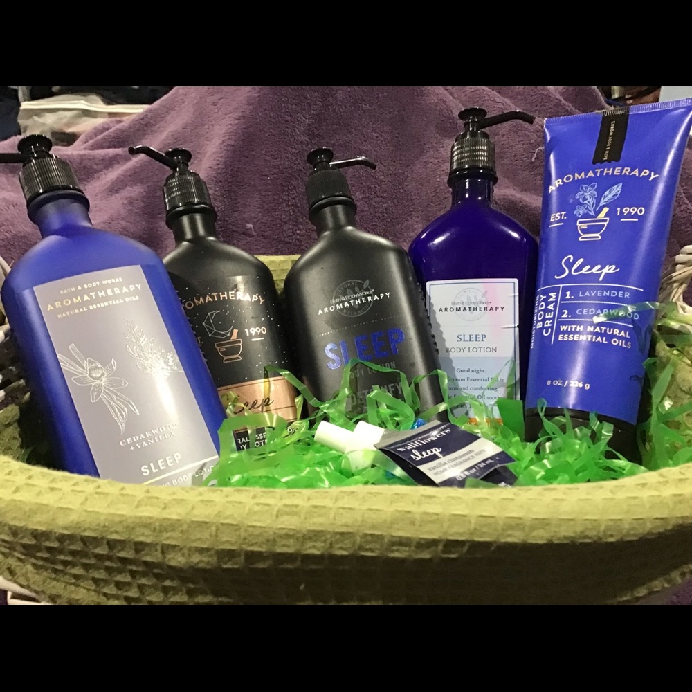 Bath and Body Works Sleep Aromatherapy Basket
